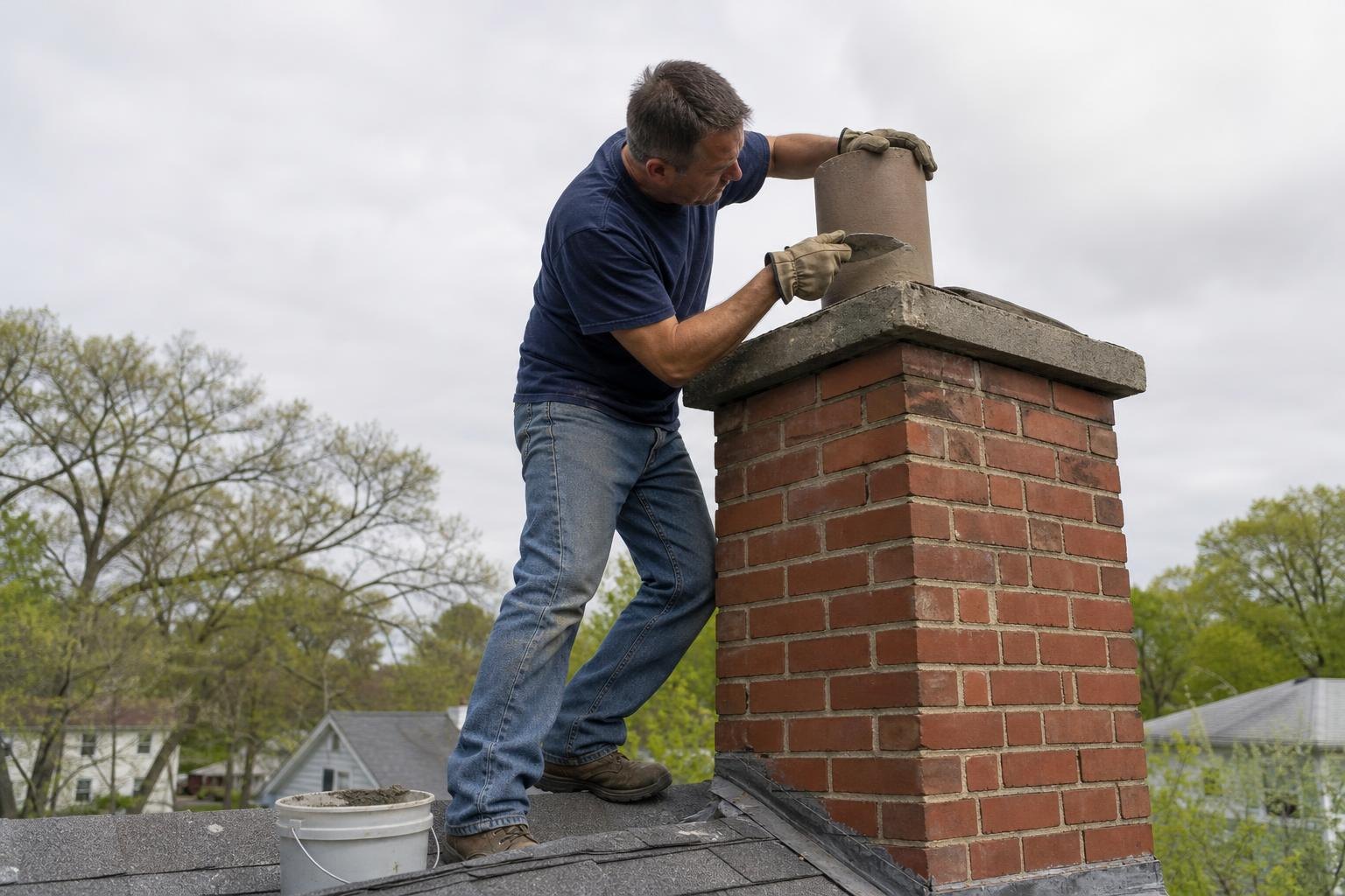 Chimney Cap Installation